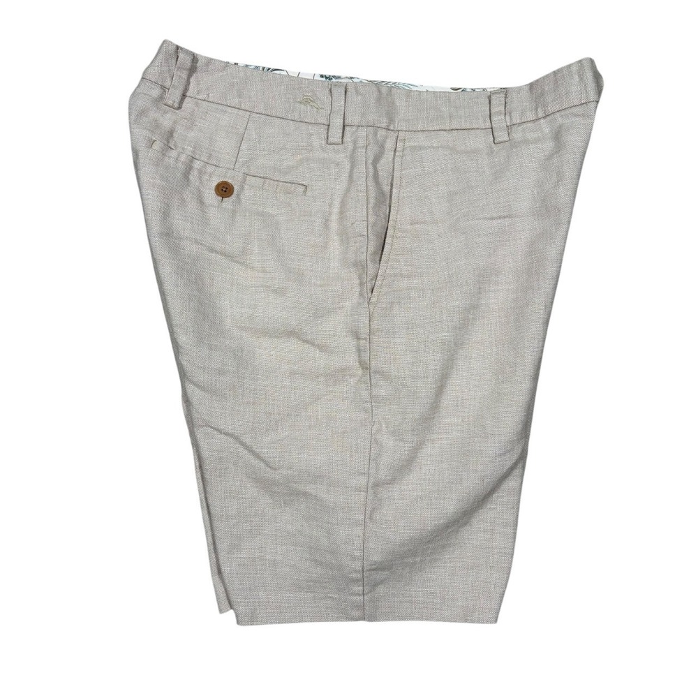 Tommy Bahama Shorts Mens 32 Latigo Beach Linen COOLMAX® 9.5" Casual Vacation - Picture 3 of 11